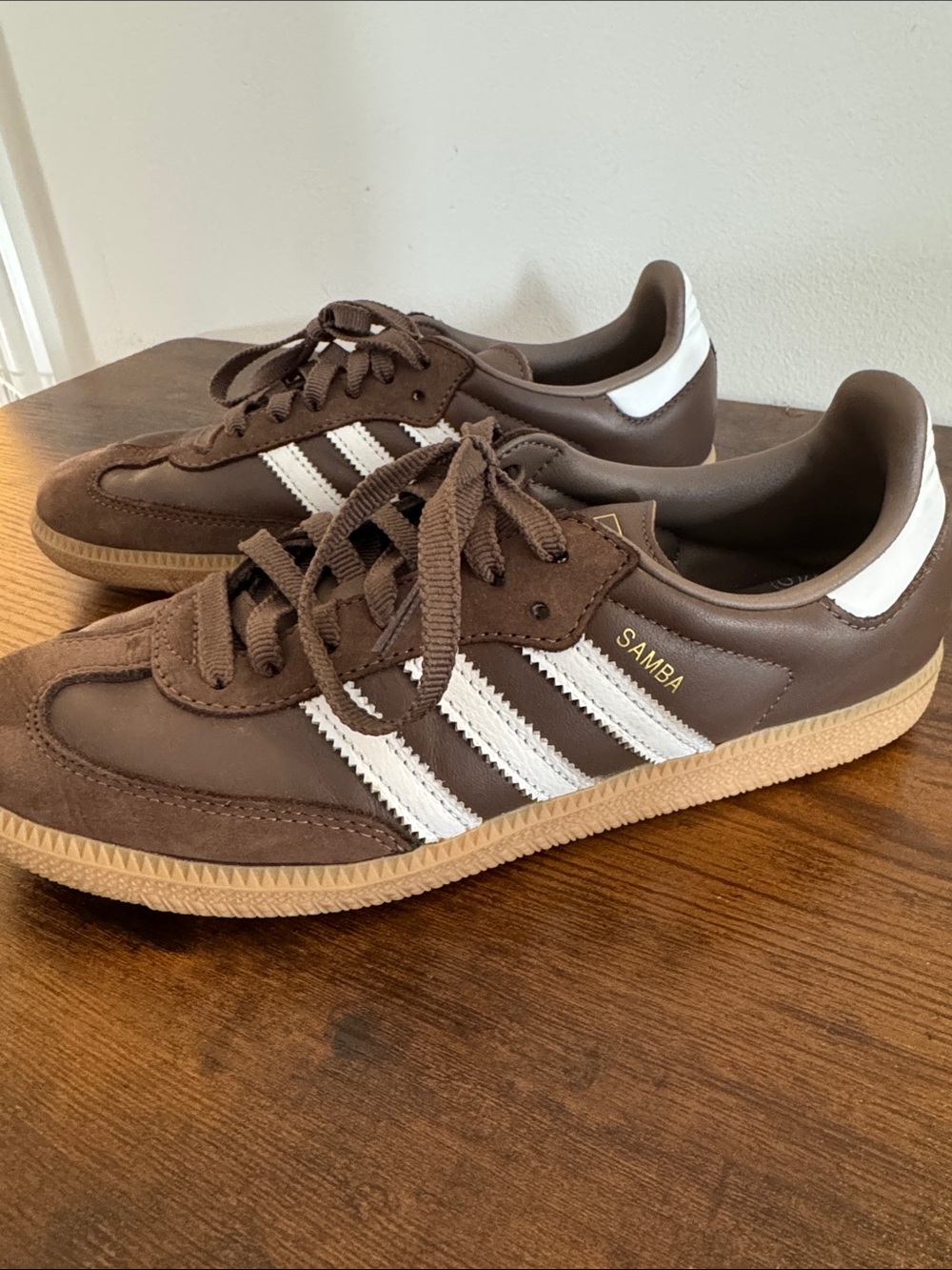 adidas Samba OG women’s in Earth Strata Gum - Picture 8 of 9